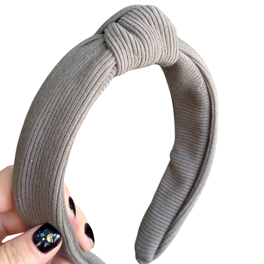 Stonewash Rib Classic Knotted Headband