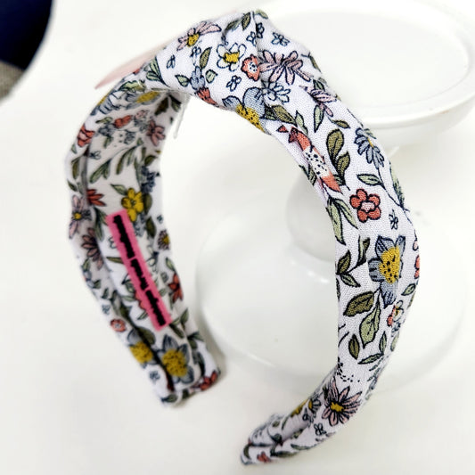 Wild Flowers Classic Knotted Headband