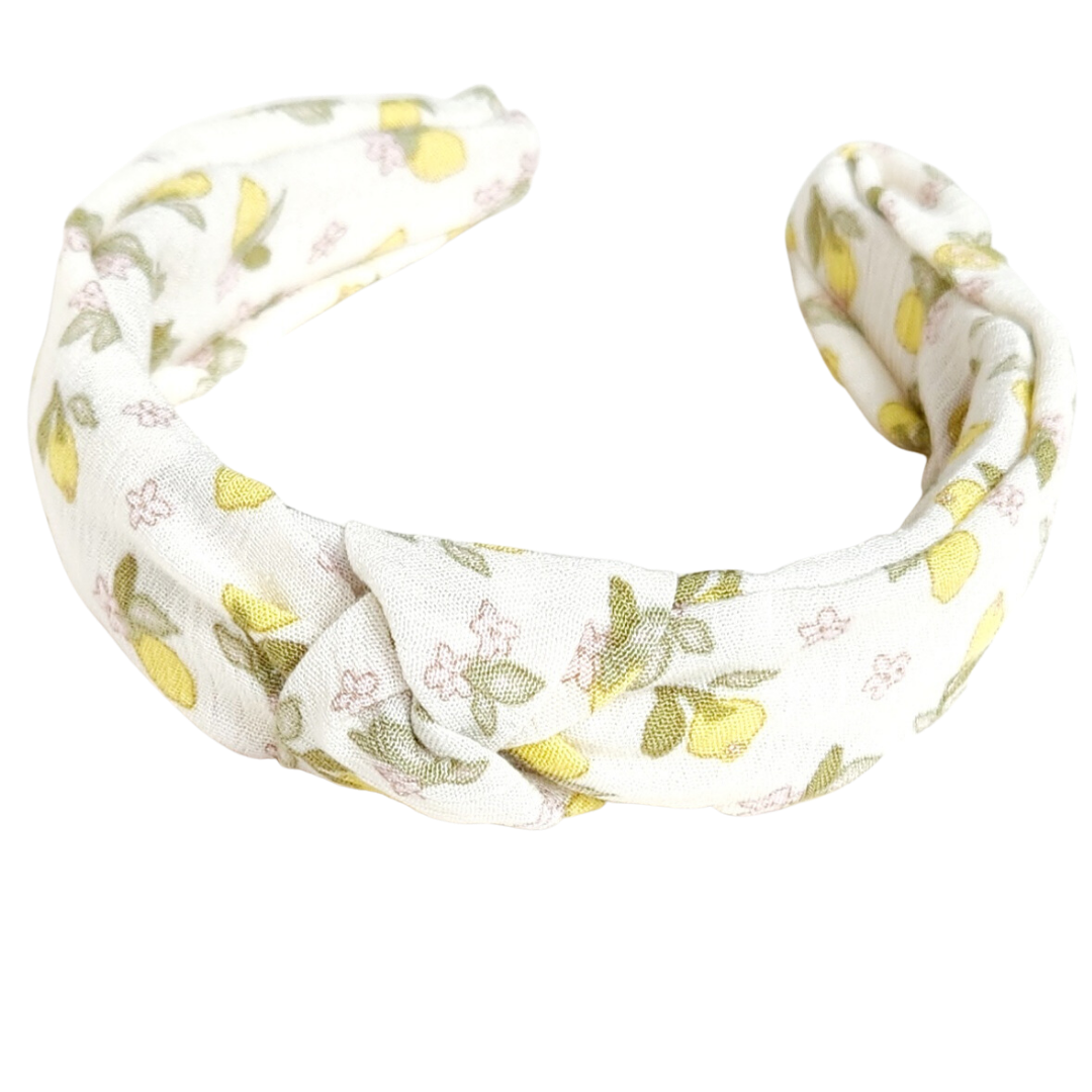 Lemons Classic Knotted Headband