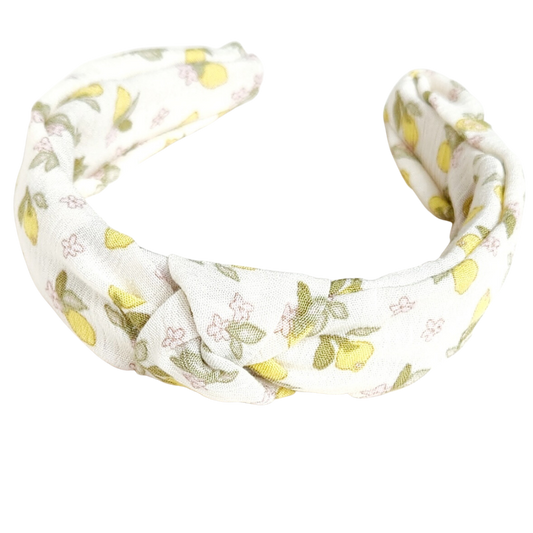 Lemons Classic Knotted Headband