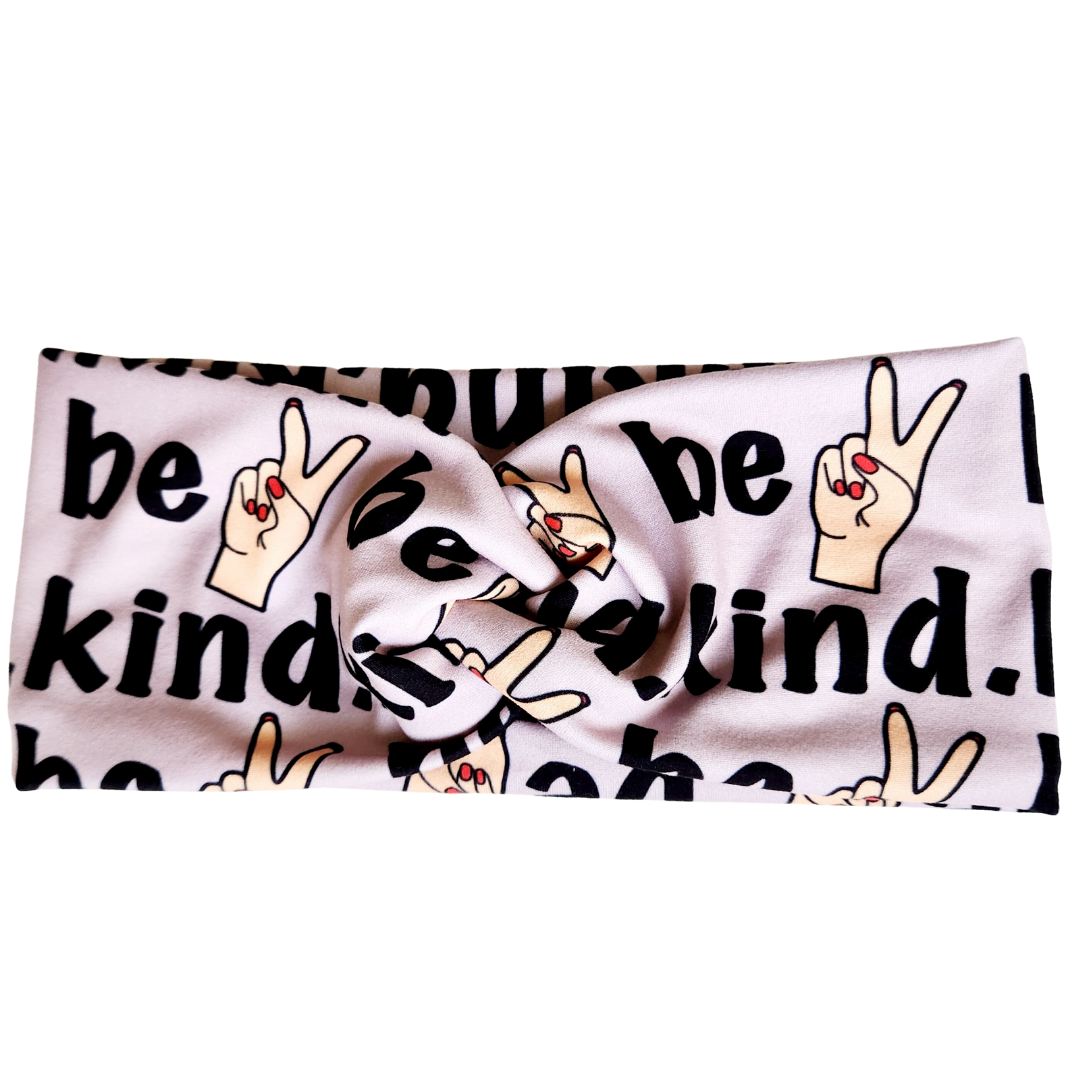 Be Kind Twisted - Workout Headband