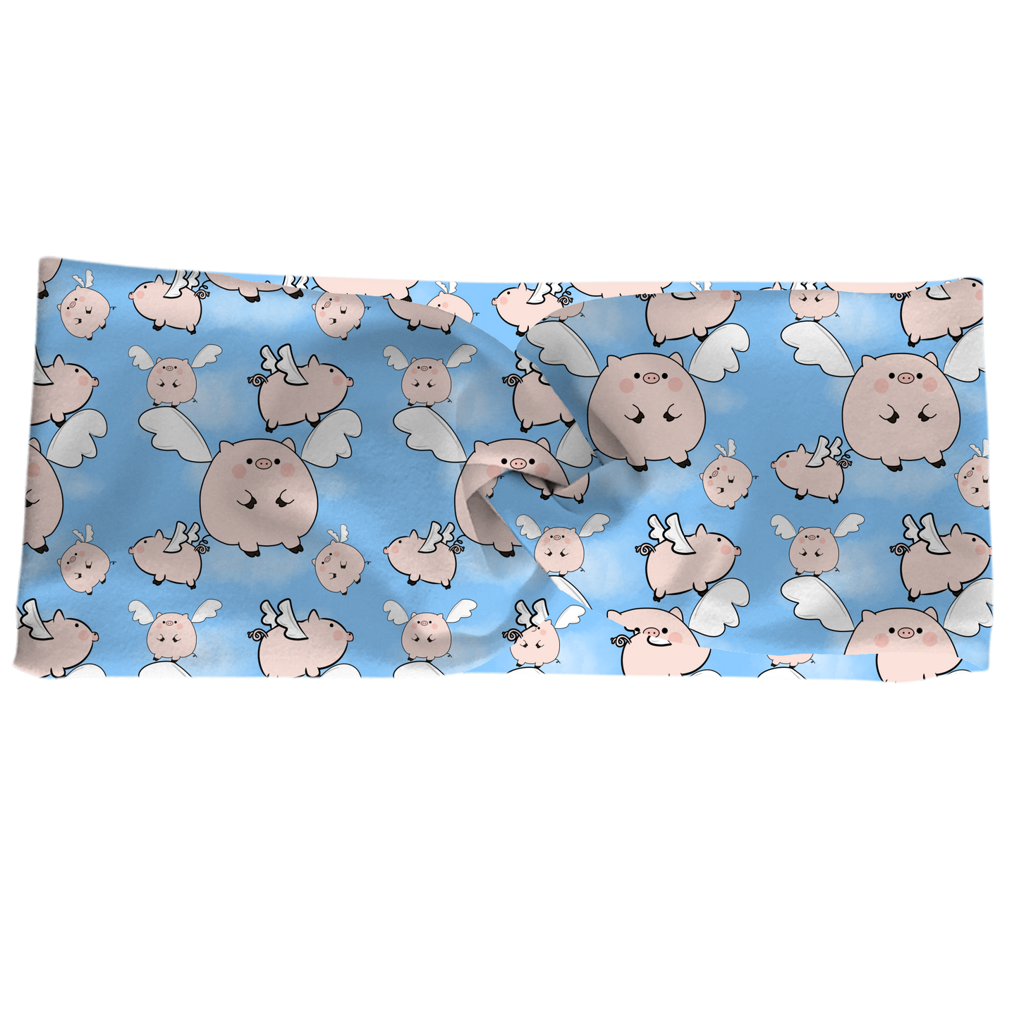 When Pigs Fly Twisted - Workout Headband
