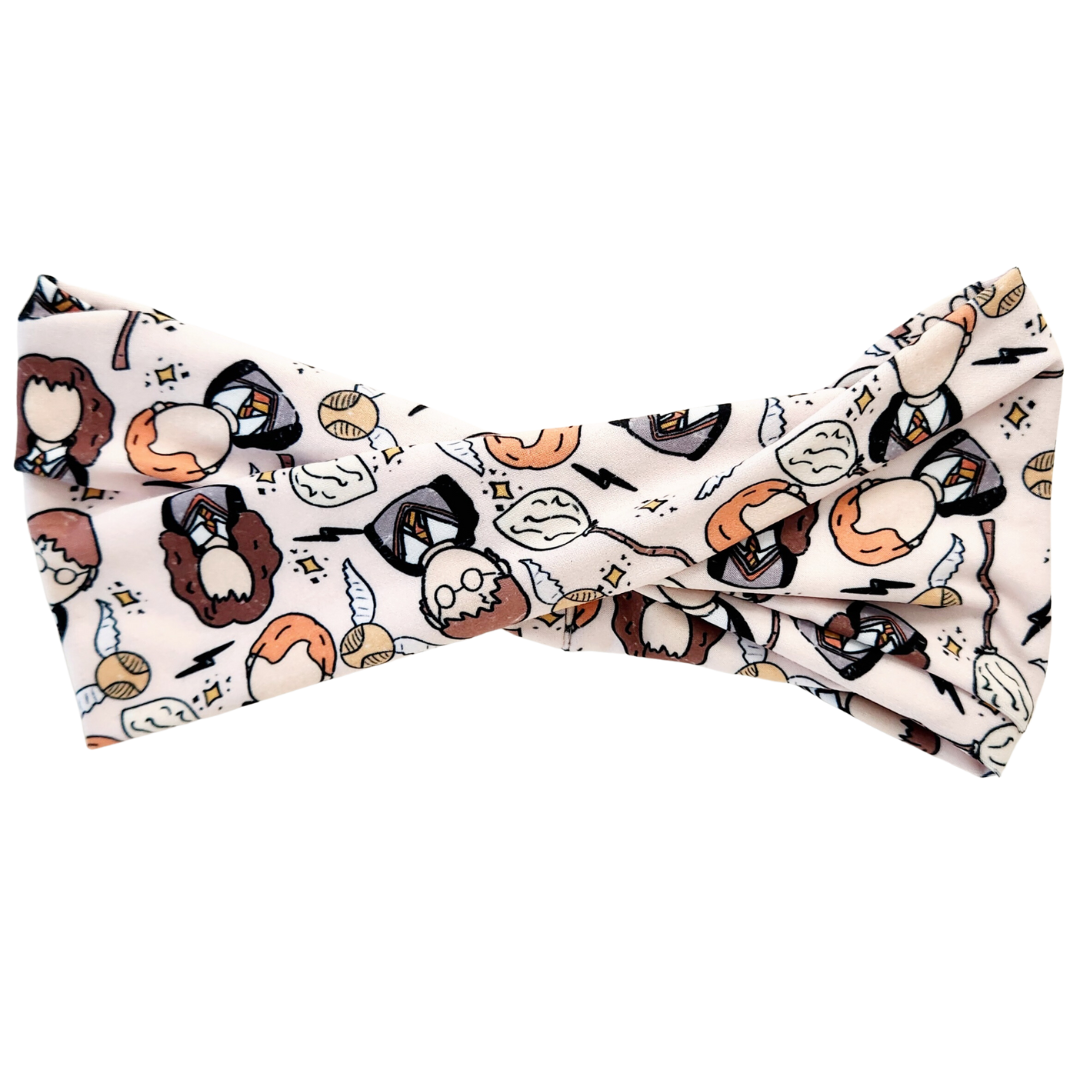 Wizards Luxe Extra Wide- Workout Headband