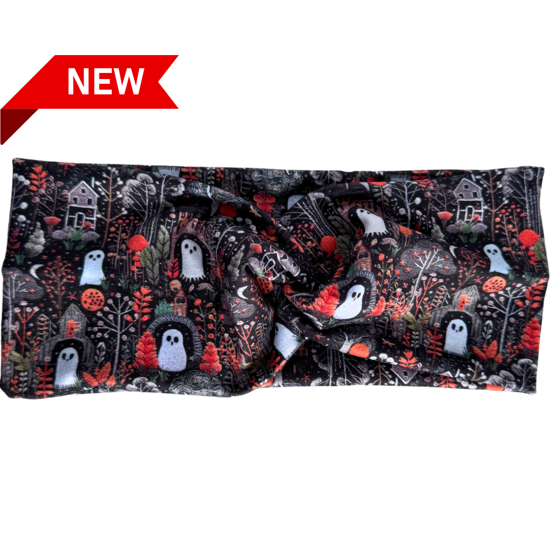 Autumn Graveyard Twisted - Workout Headband
