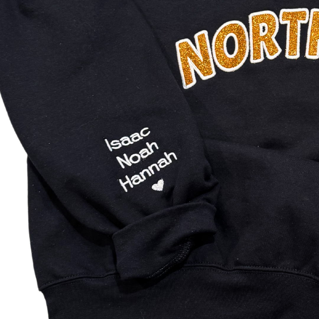 Northville Embroidered Crew Neck Sweatshirt