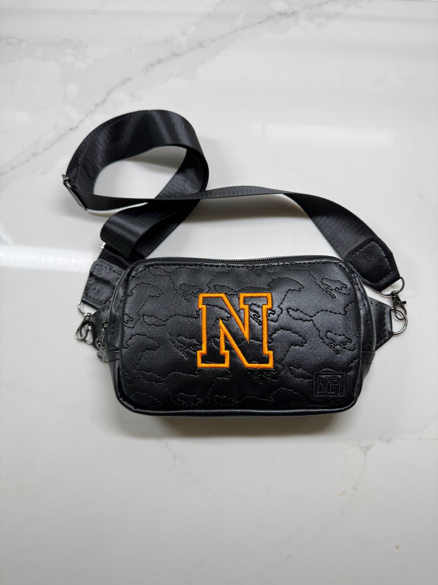 High-Quality Handmade Belt Bag for Moms | Customizable Northville Sports Design for Football, Baseball, Cheer, etc.