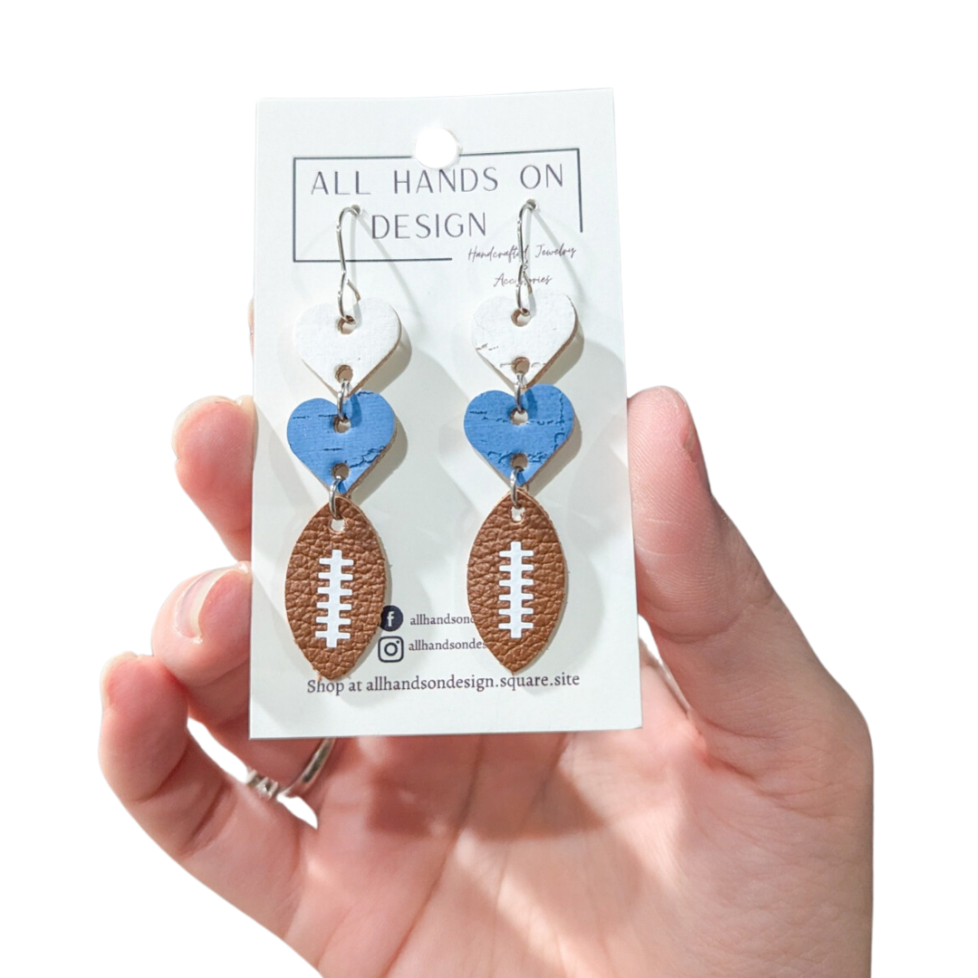 Team Spirit Blue and White