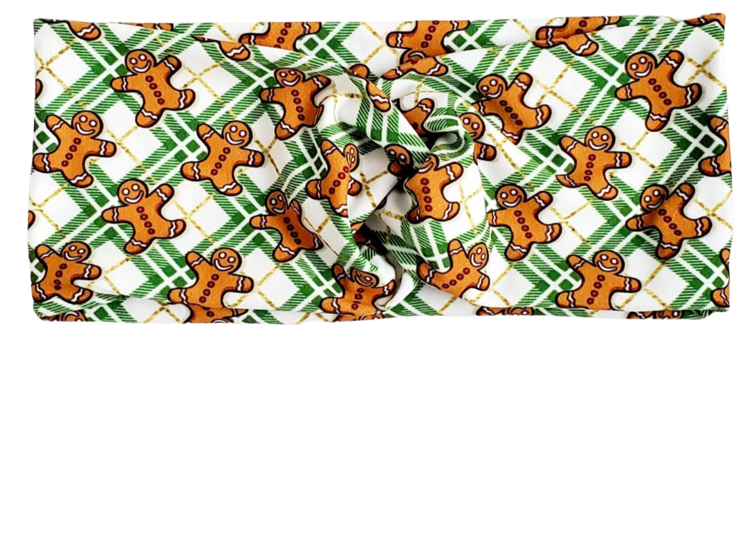 Gingerbread People Twisted - Workout Headband