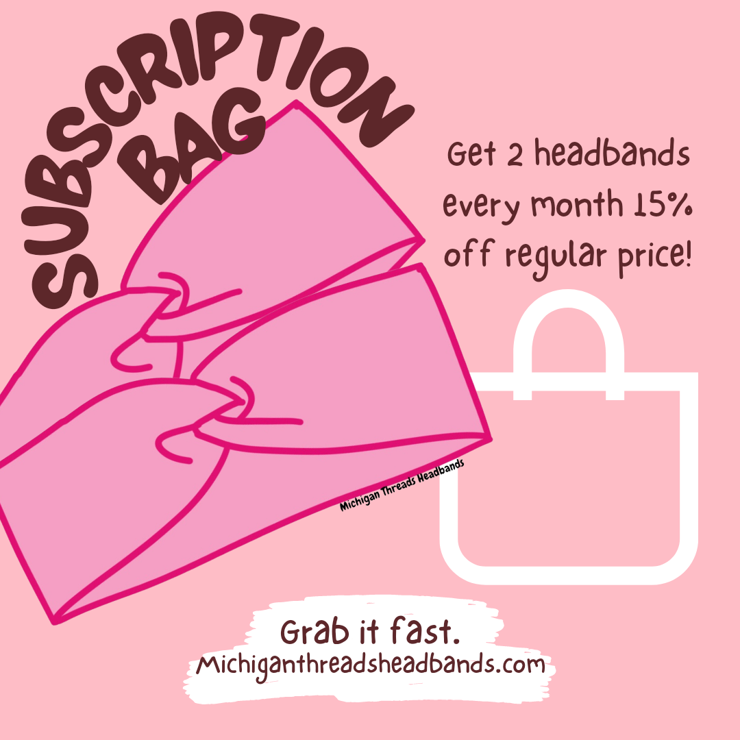 Subscription Headband Monthly Bag