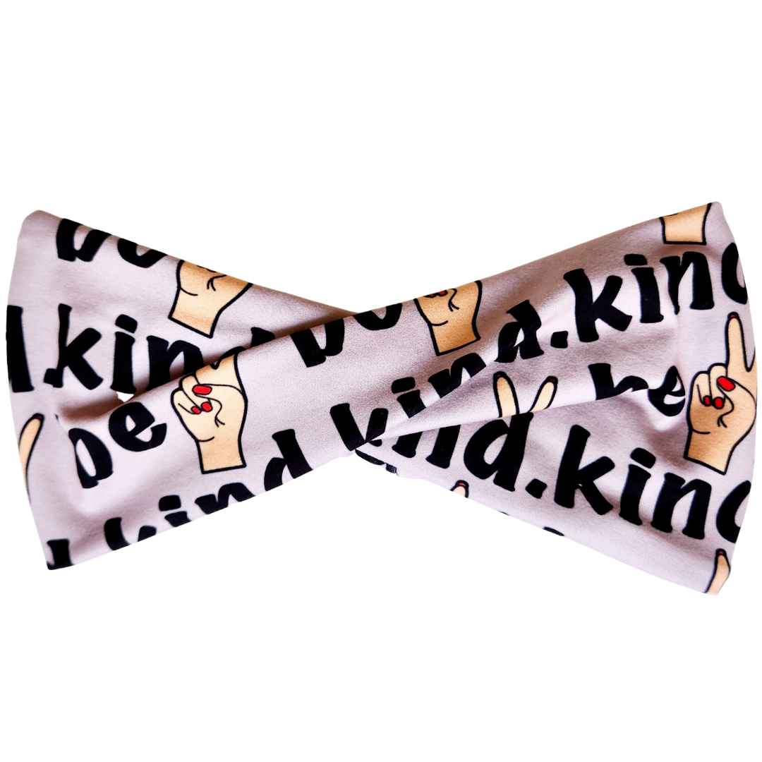 Be Kind Luxe Double Wide - Workout Headband