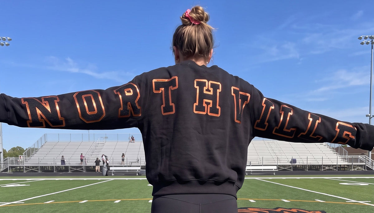 Women's Northville Football Vintage Graphic Sweatshirt | Game Day Apparel
