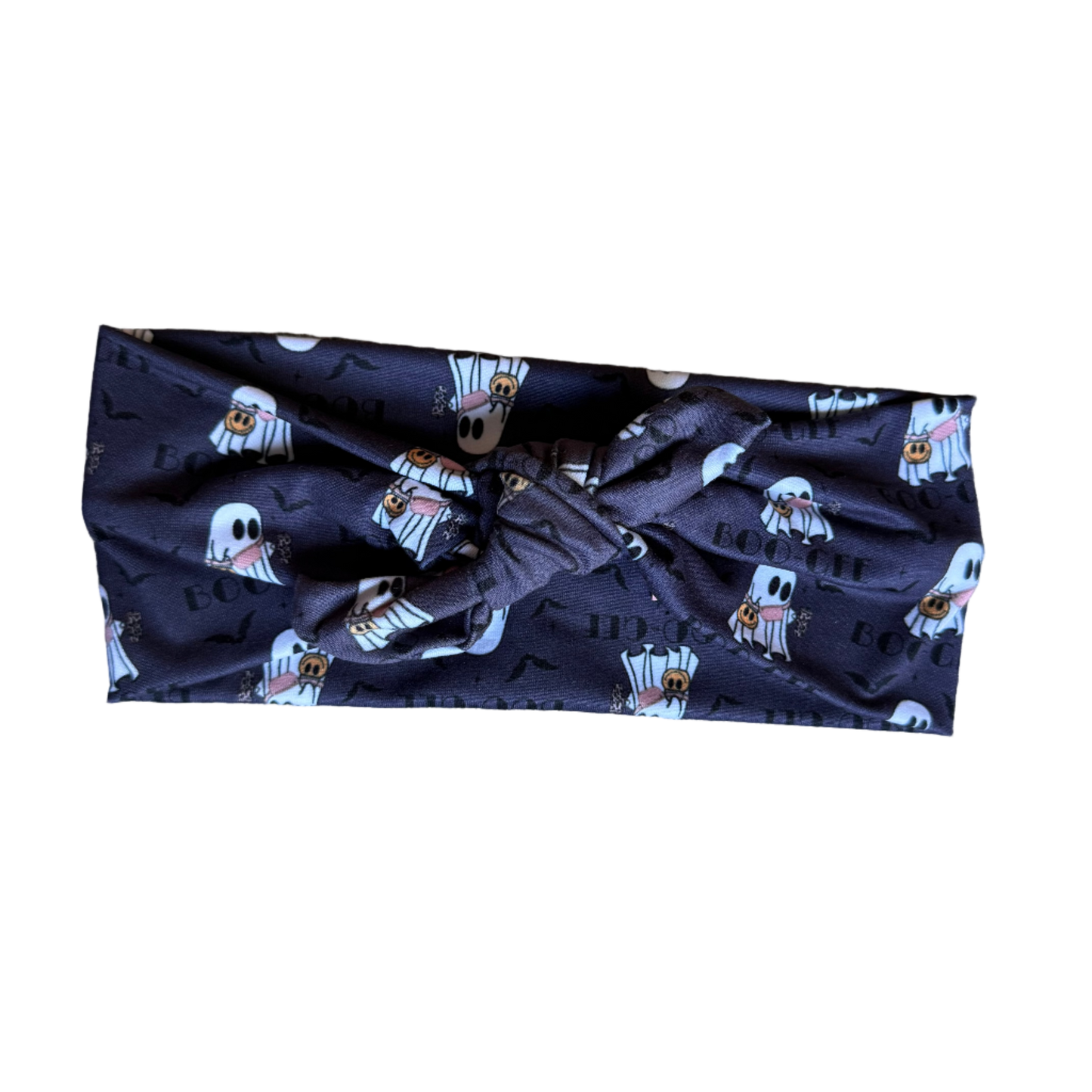 Boo-Gee Twisted w/ Removable Bow- Workout Headband
