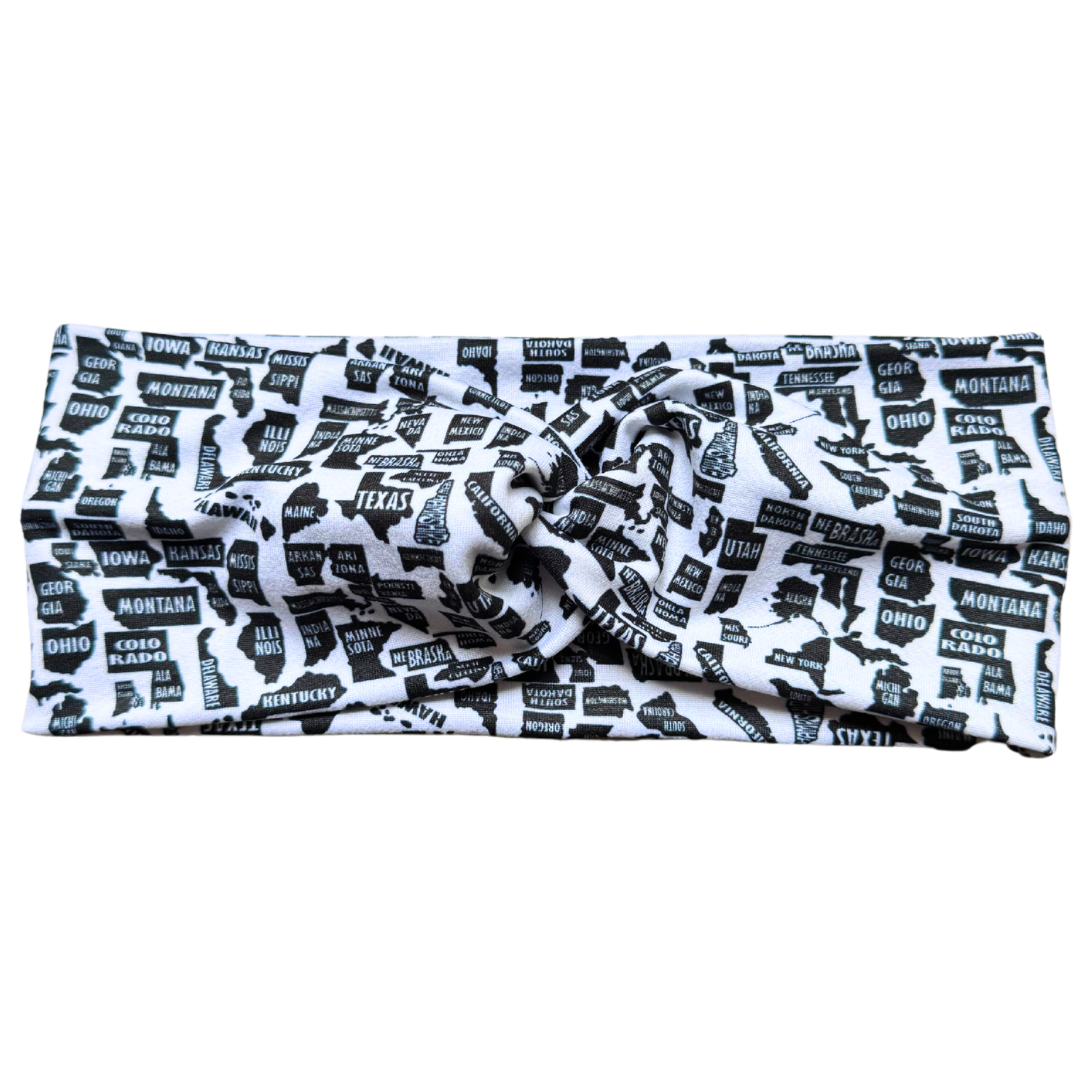 50 StatesTwisted - Workout Headband