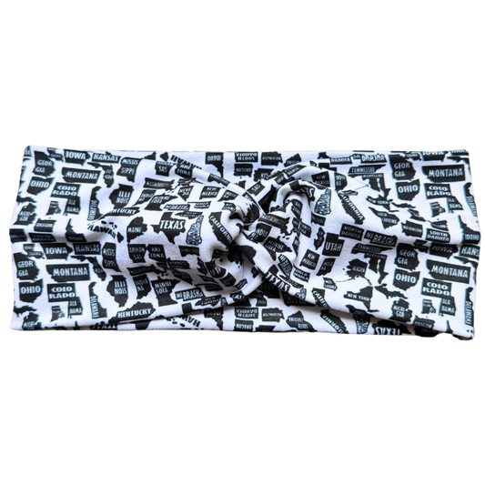 50 StatesTwisted - Workout Headband