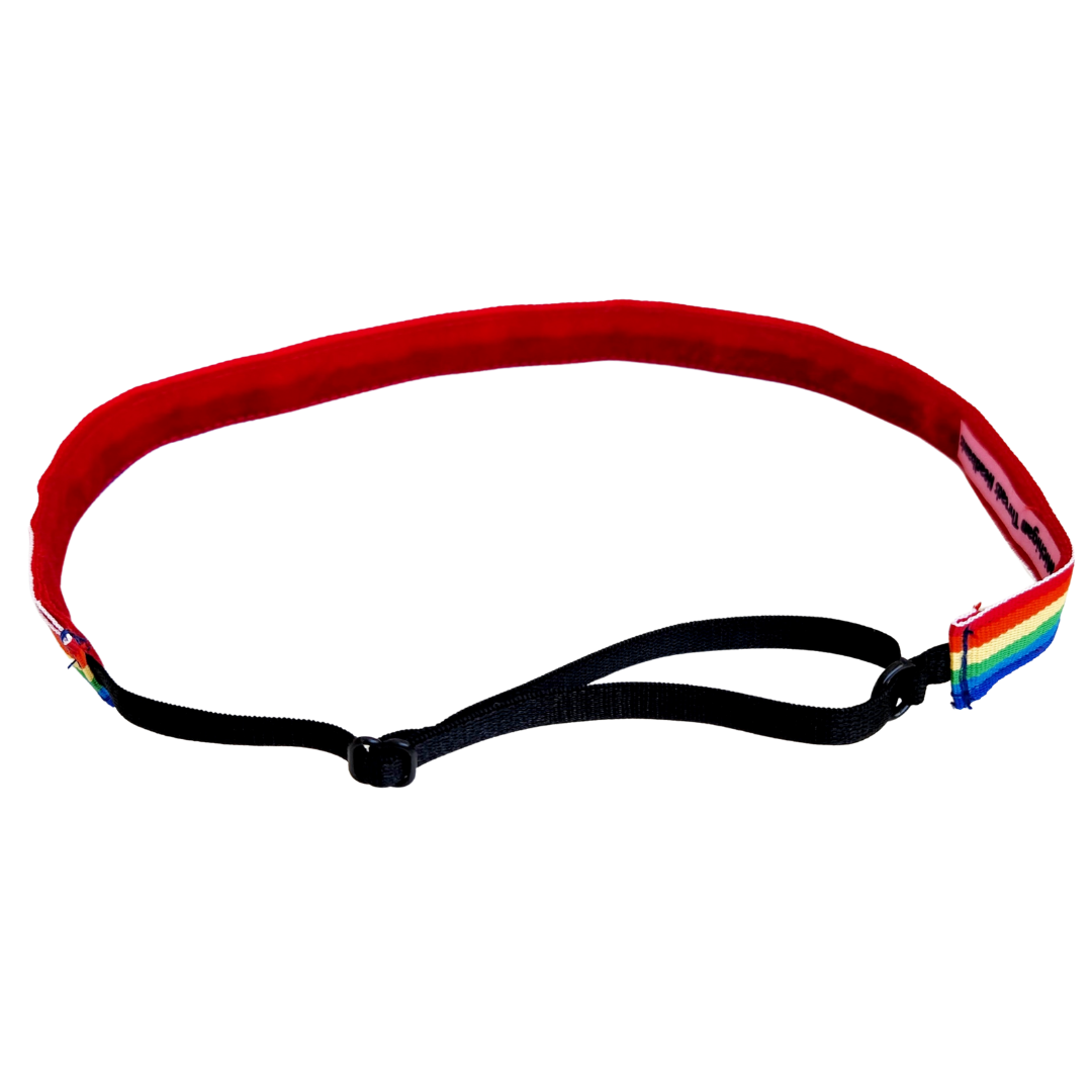 Pride Rainbow - Skinny Adjustable Non Slip Workout Headband